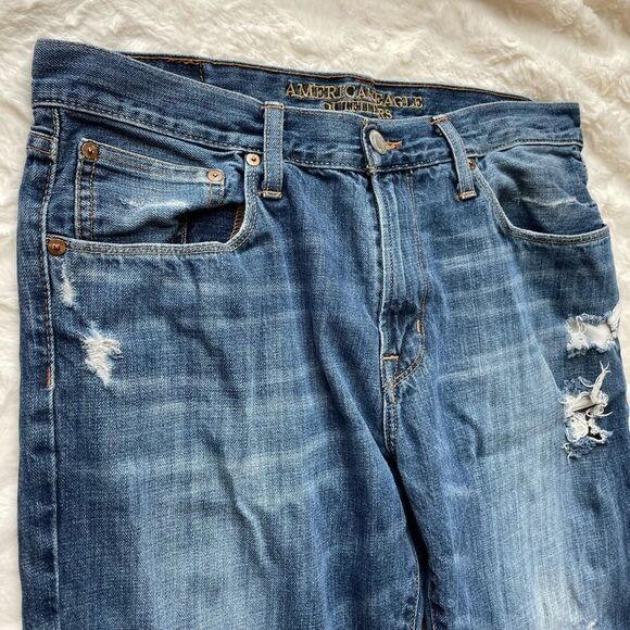 American Eagle Outfitter’s Original Straight Denim Jeans - Men’s 34x30 - Picture 9 of 10
